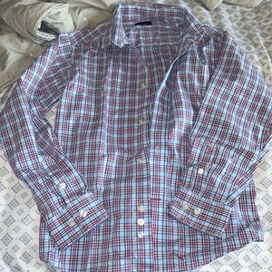 Tommy Hilfiger Plaid Button Down Shirt - 10